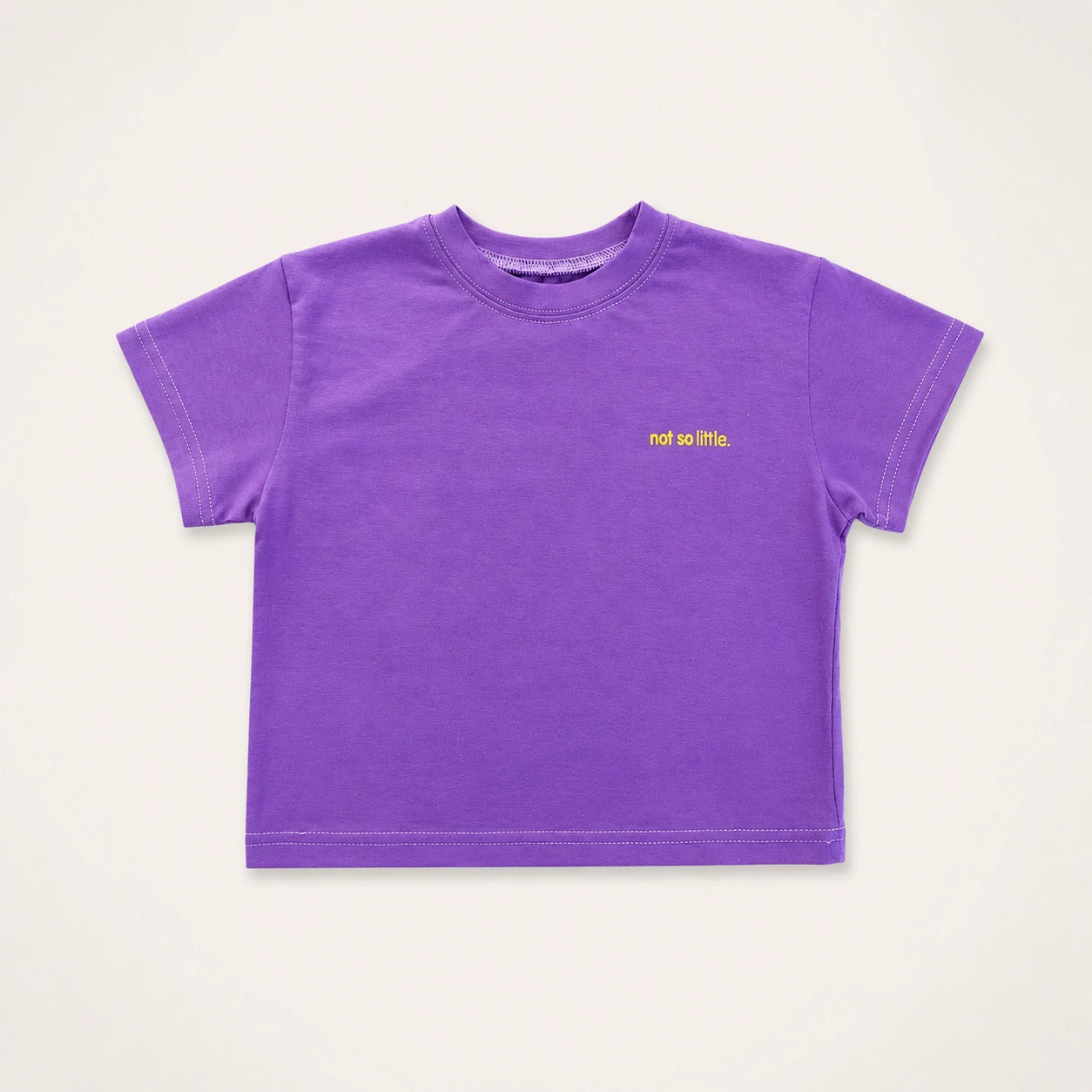T-shirt plain purple