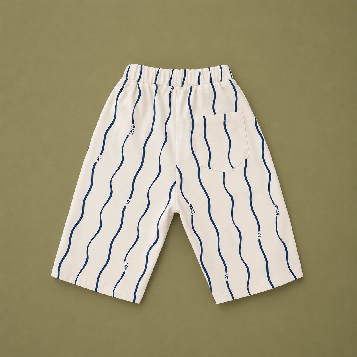 Straight pants waves